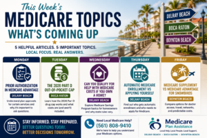 medicare topics this week