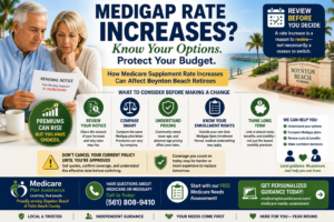 medigap rate increases boynton beach